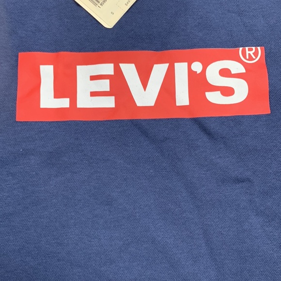 LEVI'S Men's Relaxed Graphic Sweatshirt Ronde Hals Size S - Picture 4 of 9